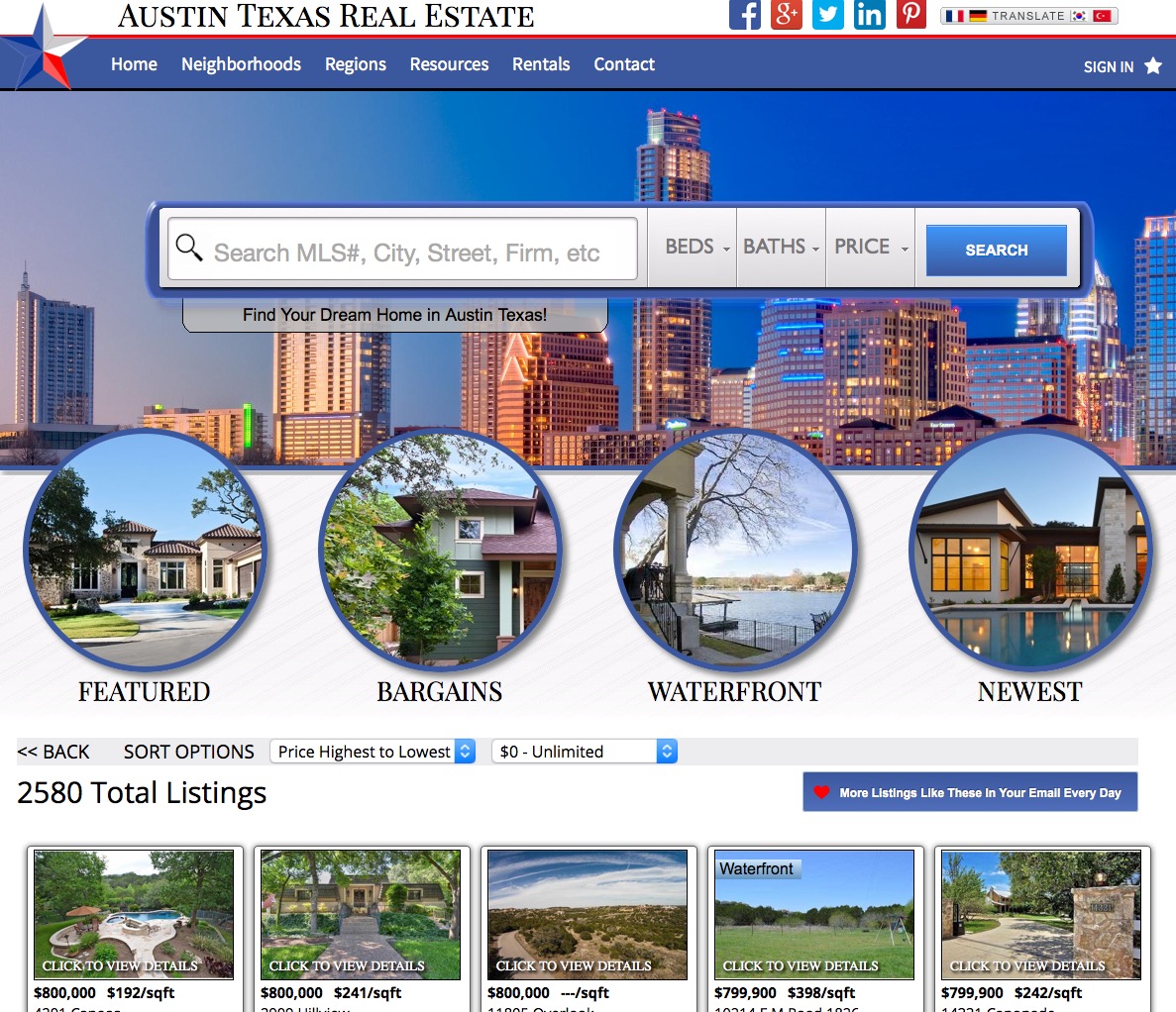 Real Estate Web Template 3